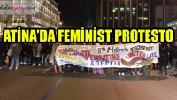 Atina’da sınırlara karşı feminist protesto